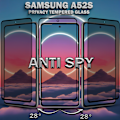Miniatyrbild 2 av 6: 1-Pack Privacy Skärmskydd For Samsung A52S - Härdat Glas 9H - Super Kvalitet 3D
