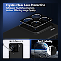 Miniatyrbillede 7 af 7: 2-Pack Xiaomi 15 Pro Skærmbeskyttelse & 1-Pack linsebeskyttelse - Hærdet Glas 9H - Super kvalitet 3D