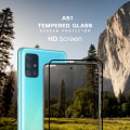 Pikkukuva 5 / 5: 1-Pack SAMSUNG GALAXY A51 Näytönsuoja - Karkaistu Lasi 9H - Super laatu 3D