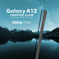 Miniatyrbillede 4 af 5: 1-Pack SAMSUNG GALAXY A12 Skærmbeskyttelse - Hærdet Glas 9H - Super kvalitet 3D