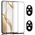 Pikkukuva 1 / 7: 2-Pack Honor 200 Näytönsuoja & 2-Pack linssinsuoja - Karkaistu Lasi 9H - Super laatu 3D