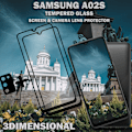 Miniatyrbillede 2 af 5: 2-Pack SAMSUNG A02S Skærmbeskyttelse & 1-Pack linsebeskyttelse - Hærdet Glas 9H - Super kvalitet 3D