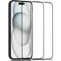 2-Pack Iphone 15 Plus Skærmbeskyttelse - Hærdet Glas 9H - Super kvalitet 3D Iphone 15 Plus