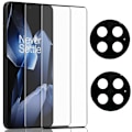 Miniatyrbillede 1 af 7: 2-Pack OnePlus 13 Skærmbeskyttelse & 2-Pack linsebeskyttelse - Hærdet Glas 9H - Super kvalitet 3D