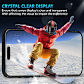 Pikkukuva 2 / 7: 2-Pack ‏‏Iphone 15 Pro Näytönsuoja & 1-Pack linssinsuoja - Karkaistu Lasi 9H - Super laatu 3D