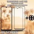 Pikkukuva 2 / 5: 2-Pack SAMSUNG A42 Näytönsuoja & 1-Pack linssinsuoja - Karkaistu Lasi 9H - Super laatu 3D