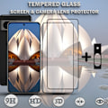 Miniatyrbild 1 av 5: 2-Pack GOOGLE PIXEL 8A Skärmskydd & 1-Pack linsskydd - Härdat Glas 9H - Super kvalitet 3D