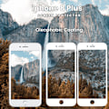Miniatyrbild 3 av 5: 2 Pack iPhone 8 Plus Vit - Härdat Glas 9H - Super Kvalitet 3D