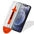 2-Pack Iphone 12 Skärmskydd - Härdat Glas | [Automatisk Installation] - Bubbelfritt