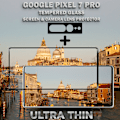 Pikkukuva 5 / 5: 1-Pack GOOGLE PIXEL 7 PRO Näytönsuoja & 1-Pack linssinsuoja - Karkaistu Lasi 9H - Super laatu 3D