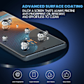 Miniatyrbild 3 av 7: 2-Pack Motorola Edge 50 Fusion Skärmskydd & 1-Pack linsskydd - Härdat Glas 9H - Super kvalitet 3D