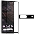 Miniatyrbild 1 av 7: 1-Pack Google Pixel 7A Skärmskydd & 1-Pack linsskydd - Härdat Glas 9H - Super kvalitet 3D
