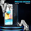 Miniatyrbild 6 av 7: 1-Pack Xiaomi Redmi Note 10 Pro Skärmskydd & 1-Pack linsskydd - Härdat Glas 9H - Super kvalitet 3D