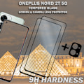 Miniatyrbillede 3 af 5: 2-Pack ONEPLUS NORD 2T Skærmbeskyttelse & 1-Pack linsebeskyttelse - Hærdet Glas 9H - Super kvalitet 3D