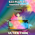 Miniatyrbillede 5 af 5: 1-Pack SAMSUNG S22 PLUS Skærmbeskyttelse & 1-Pack linsebeskyttelse - Hærdet Glas 9H - Super kvalitet 3D