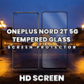 Miniatyrbild 3 av 5: OnePlus Nord 2T 5G - Härdat glas 9H - Super kvalitet 3D Skärmskydd