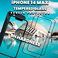 Miniatyrbillede 3 af 5: 2-Pack IPHONE 14 MAX Skærmbeskyttelse - Hærdet Glas 9H - Super kvalitet 3D