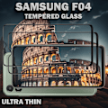 Miniatyrbild 5 av 5: 2-Pack Samsung F04 Skärmskydd - Härdat Glas 9H - Super kvalitet 3D