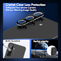 Miniatyrbillede 7 af 7: 1-Pack SAMSUNG S24 Skærmbeskyttelse & 1-Pack linsebeskyttelse - Hærdet Glas 9H - Super kvalitet 3D