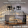 Miniatyrbild 5 av 5: 2-Pack XIAOMI 13T 5G Skärmskydd & 2-Pack linsskydd - Härdat Glas 9H - Super kvalitet 3D