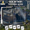 Miniatyrbild 1 av 5: 2-Pack Samsung Galaxy Tab S8 WiFi - Härdat Glas 9H - Super Kvalitet Skärmskydd