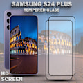 Miniatyrbillede 2 af 5: 2-Pack SAMSUNG S24 PLUS Skærmbeskyttelse - Hærdet Glas 9H - Super kvalitet 3D