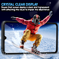 Pikkukuva 2 / 7: 1-Pack XIAOMI REDMI 13C Näytönsuoja & 1-Pack linssinsuoja - Karkaistu Lasi 9H - Super laatu 3D