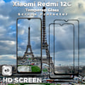 Pikkukuva 3 / 5: 2-Pack XIAOMI REDMI 12C Näytönsuoja - Karkaistu Lasi 9H - Super laatu 3D