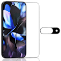 Miniatyrbillede 1 af 7: 1-Pack Google Pixel 9 Skærmbeskyttelse & 1-Pack linsebeskyttelse - Hærdet Glas 9H - Super kvalitet 3D