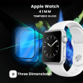 Miniatyrbild 3 av 5: 2-Pack Apple Watch 41mm – skyddsfilm i 3D – Super kvalitet