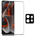 Miniatyrbillede 1 af 7: 1-Pack Motorola Edge 50 Pro Skærmbeskyttelse & 1-Pack linsebeskyttelse - Hærdet Glas 9H - Super kvalitet 3D