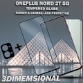 Miniatyrbillede 4 af 5: 1-Pack ONEPLUS NORD 2T Skærmbeskyttelse & 1-Pack linsebeskyttelse - Hærdet Glas 9H - Super kvalitet 3D