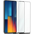 Miniatyrbillede 1 af 6: 2-Pack Xiaomi Poco M6 Pro Skærmbeskyttelse - Hærdet Glas 9H - Super kvalitet 3D