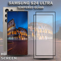 Pikkukuva 2 / 5: 2-Pack SAMSUNG S24 ULTRA Näytönsuoja - Karkaistu Lasi 9H - Super laatu 3D