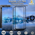 Miniatyrbild 1 av 5: 2-Pack Xiaomi 12T Pro Skärmskydd & 1-Pack linsskydd - Härdat Glas 9H - Super kvalitet 3D