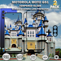 Miniatyrbillede 1 af 5: 2-Pack MOTOROLA MOTO G51 Skærmbeskyttelse & 1-Pack linsebeskyttelse - Hærdet Glas 9H - Super kvalitet 3D