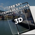 Pikkukuva 4 / 5: 1-Pack SAMSUNG GALAXY TAB S8 Näytönsuoja - Karkaistu Lasi 9H - Super laatu 3D