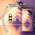 Miniatyrbild 4 av 5: 1-Pack Samsung S23 Skärmskydd & 1-Pack linsskydd - Härdat Glas 9H - Super kvalitet 3D