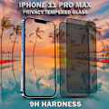 Miniatyrbillede 3 af 6: 1-Pack IPHONE 11 PRO MAX Skærmbeskyttelse - Hærdet Glas 9H - Super kvalitet 3D