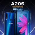 Pikkukuva 2 / 5: 2-Pack SAMSUNG GALAXY A20S Näytönsuoja - Karkaistu Lasi 9H - Super laatu 3D