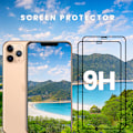Miniatyrbillede 2 af 5: 2-Pack IPHONE XR Skærmbeskyttelse - Hærdet Glas 9H - Super kvalitet 3D Iphone XR 