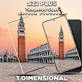 Pikkukuva 4 / 5: 1-Pack SAMSUNG S22 PLUS Näytönsuoja - Karkaistu Lasi 9H - Super laatu 3D