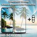 Miniatyrbillede 2 af 5: 1-Pack SAMSUNG A24 Skærmbeskyttelse & 1-Pack linsebeskyttelse - Hærdet Glas 9H - Super kvalitet 3D