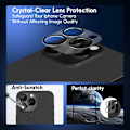 Miniatyrbillede 7 af 7: 1-Pack IPHONE 16 PRO Skærmbeskyttelse & 1-Pack linsebeskyttelse - Hærdet Glas 9H - Super kvalitet 3D