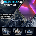 Miniatyrbild 4 av 7: 1-Pack ‏‏Iphone 13 Pro Skärmskydd & 1-Pack linsskydd - Härdat Glas 9H - Super kvalitet 3D