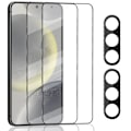Pikkukuva 1 / 7: 2-Pack SAMSUNG S24 Näytönsuoja & 2-Pack linssinsuoja - Karkaistu Lasi 9H - Super laatu 3D