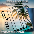 Miniatyrbillede 4 af 5: 2-Pack MOTOROLA EDGE 20 PRO Skærmbeskyttelse & 2-Pack linsebeskyttelse - Hærdet Glas 9H - Super kvalitet 3D