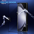 Miniatyrbillede 6 af 6: 2-Pack SAMSUNG Z FOLD 4 Skærmbeskyttelse - Hærdet Glas 9H - Super kvalitet 3D