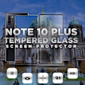 Pikkukuva 1 / 5: 1-Pack SAMSUNG GALAXY NOTE 10 PLUS Näytönsuoja - Karkaistu Lasi 9H - Super laatu 3D