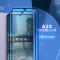 Pikkukuva 4 / 5: 2-Pack SAMSUNG GALAXY A22 Näytönsuoja - Karkaistu Lasi 9H - Super laatu 3D